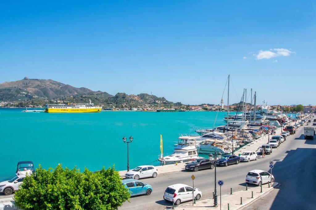 Zante Harbour Suites With Free Gym Services By "Elite" Zakynthos Town Ngoại thất bức ảnh